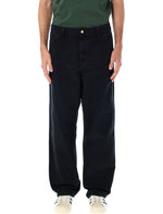 Black Flat Front Pants 1