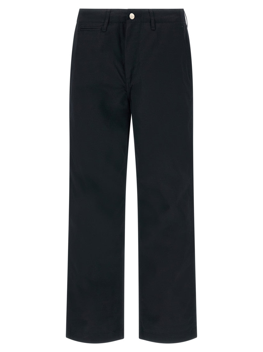 Black Flat Front Pants 1