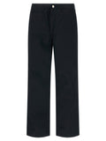 Black Flat Front Pants 1