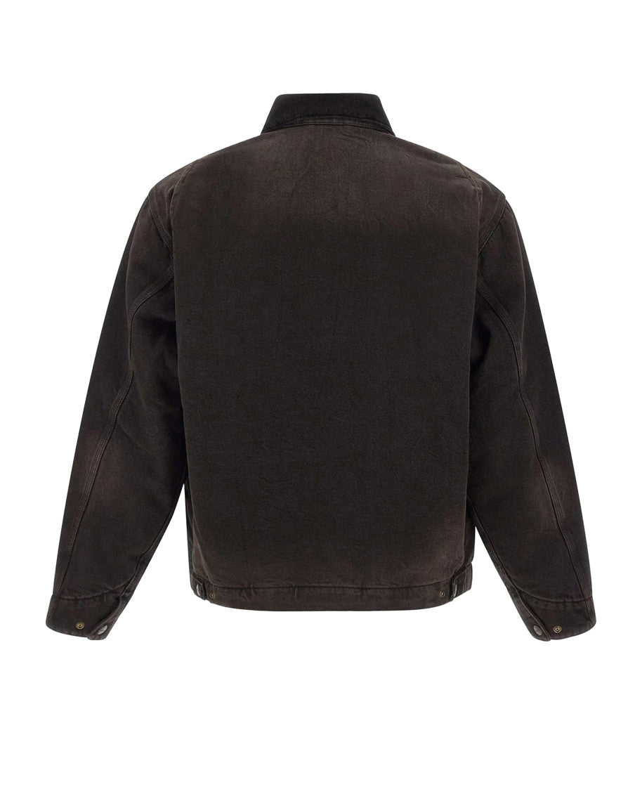 Black Shirt Collar Jacket 2