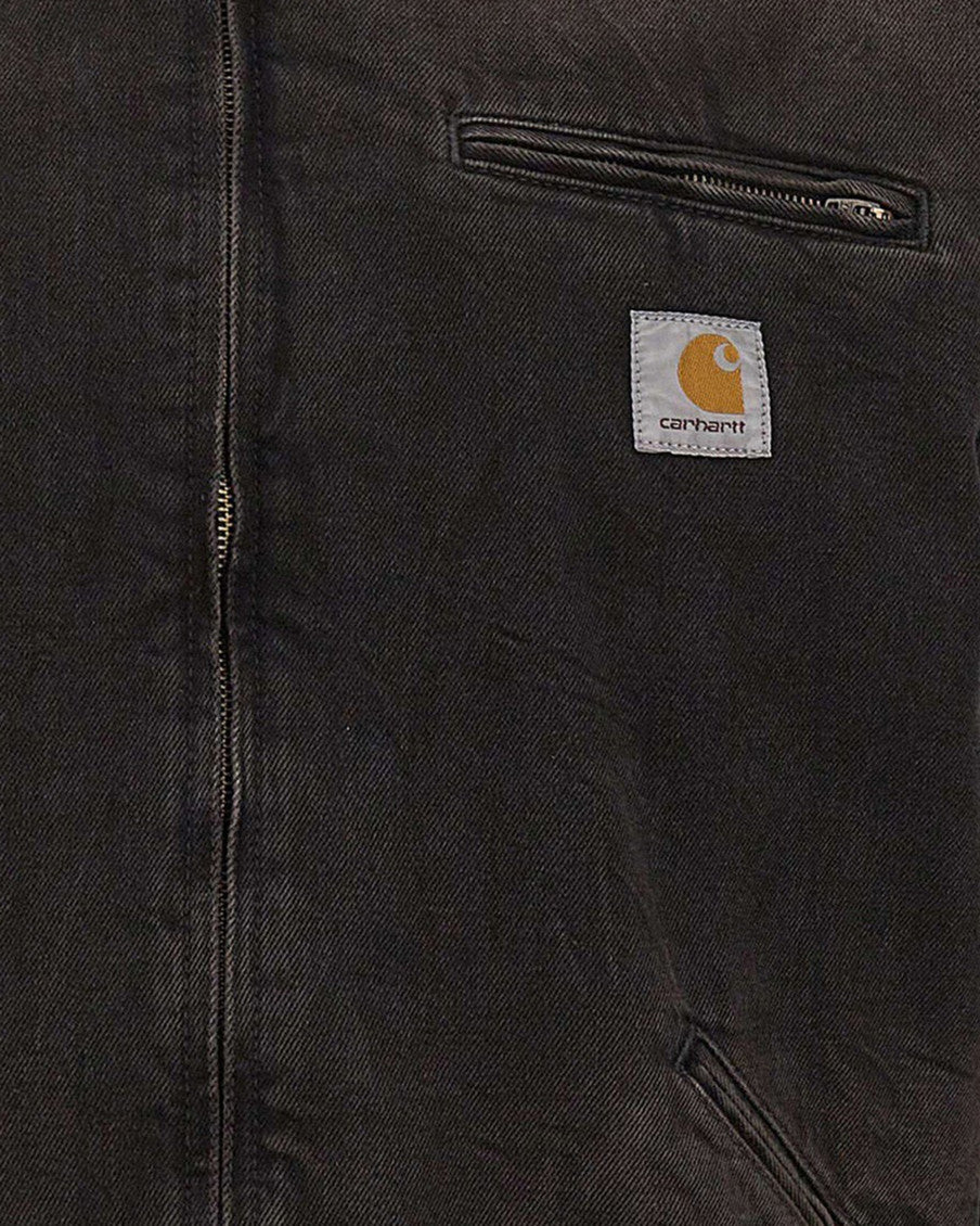 Black Shirt Collar Jacket 3