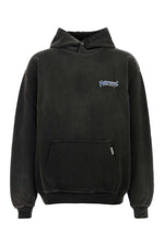 Black Logo Oversized Hoodie 1
