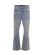 Light Blue Flared Jeans 1