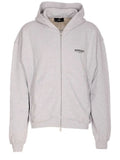 Light Grey Zip-Up Hoodie 1
