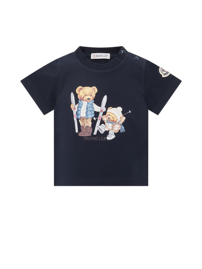 Babies Black Graphic T-Shirt 1