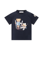 Babies Black Graphic T-Shirt 1
