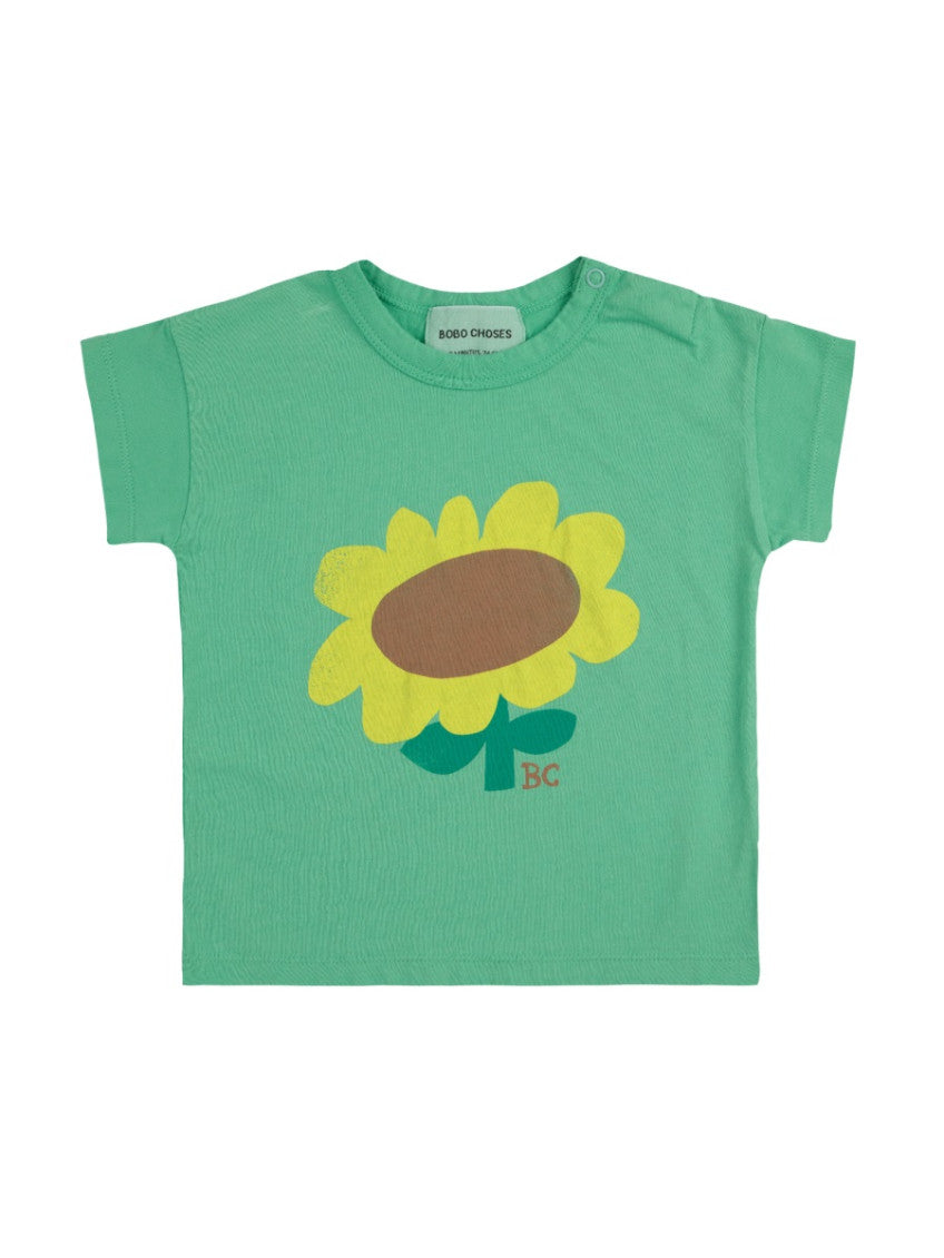 Babies Green Graphic T-Shirt 1