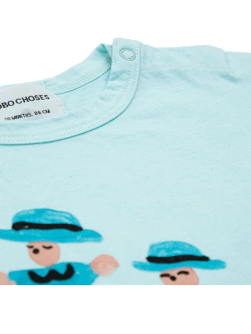 Babies Blue Graphic T-Shirt 2