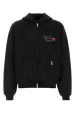 Black Zip-Up Hoodie 1