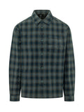 Dark Green Check Shirt 1
