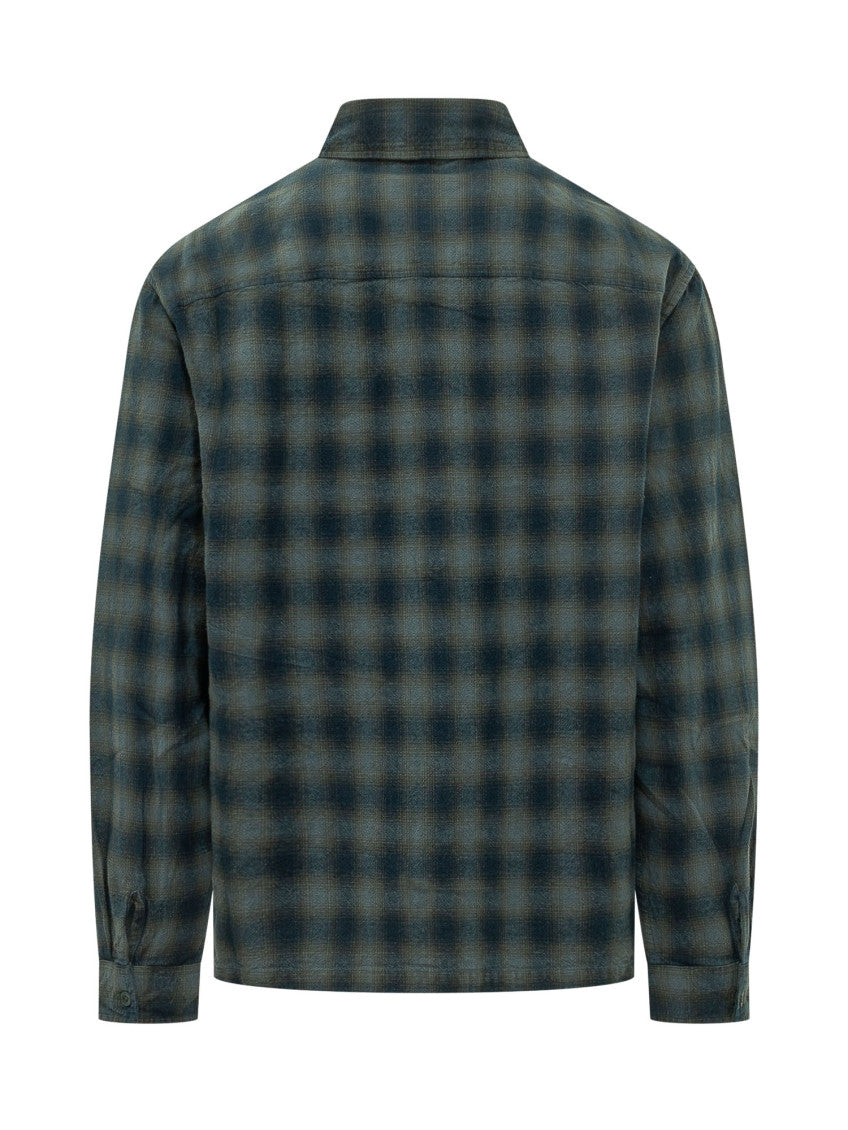 Dark Green Check Shirt 2