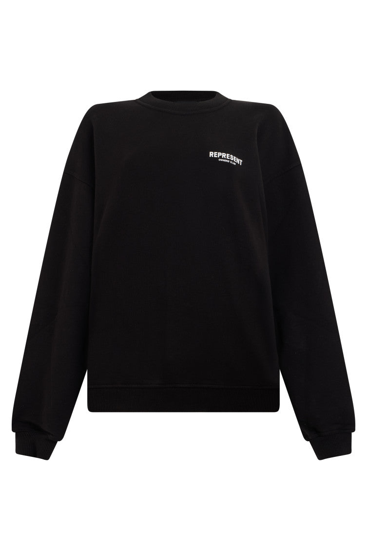 Black Crew Neck Sweatshirt 1