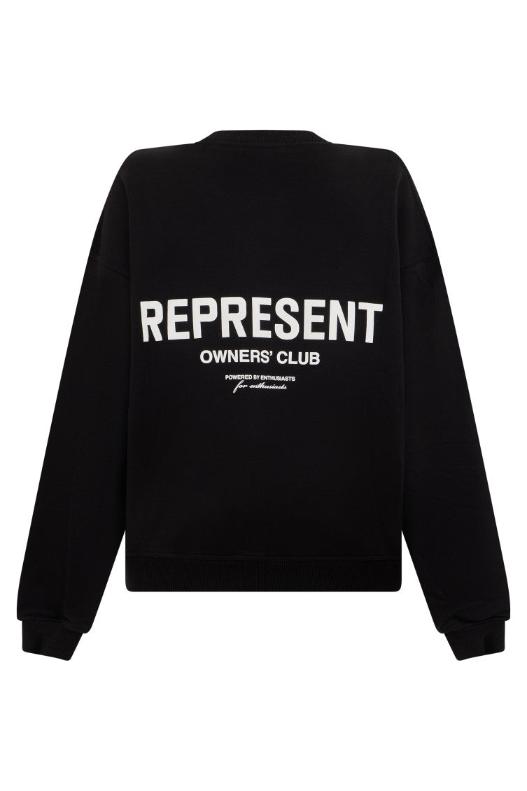 Black Crew Neck Sweatshirt 2