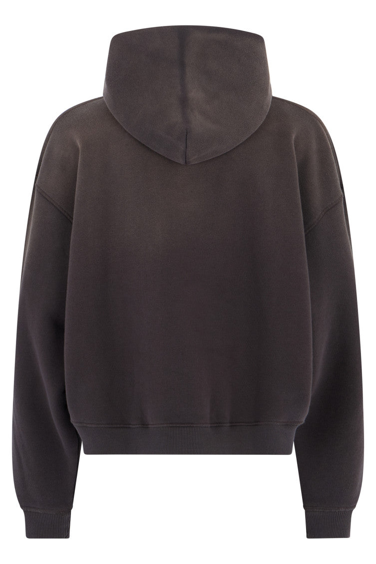 Dark Grey Logo Hoodie 2