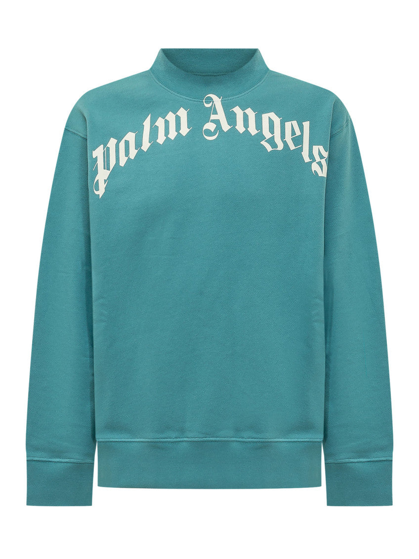 Kids Blue Logo Sweatshirt 1