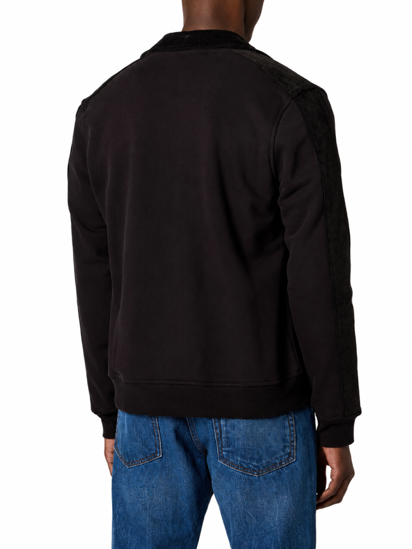 Dark Brown Zip-Up Jacket 3