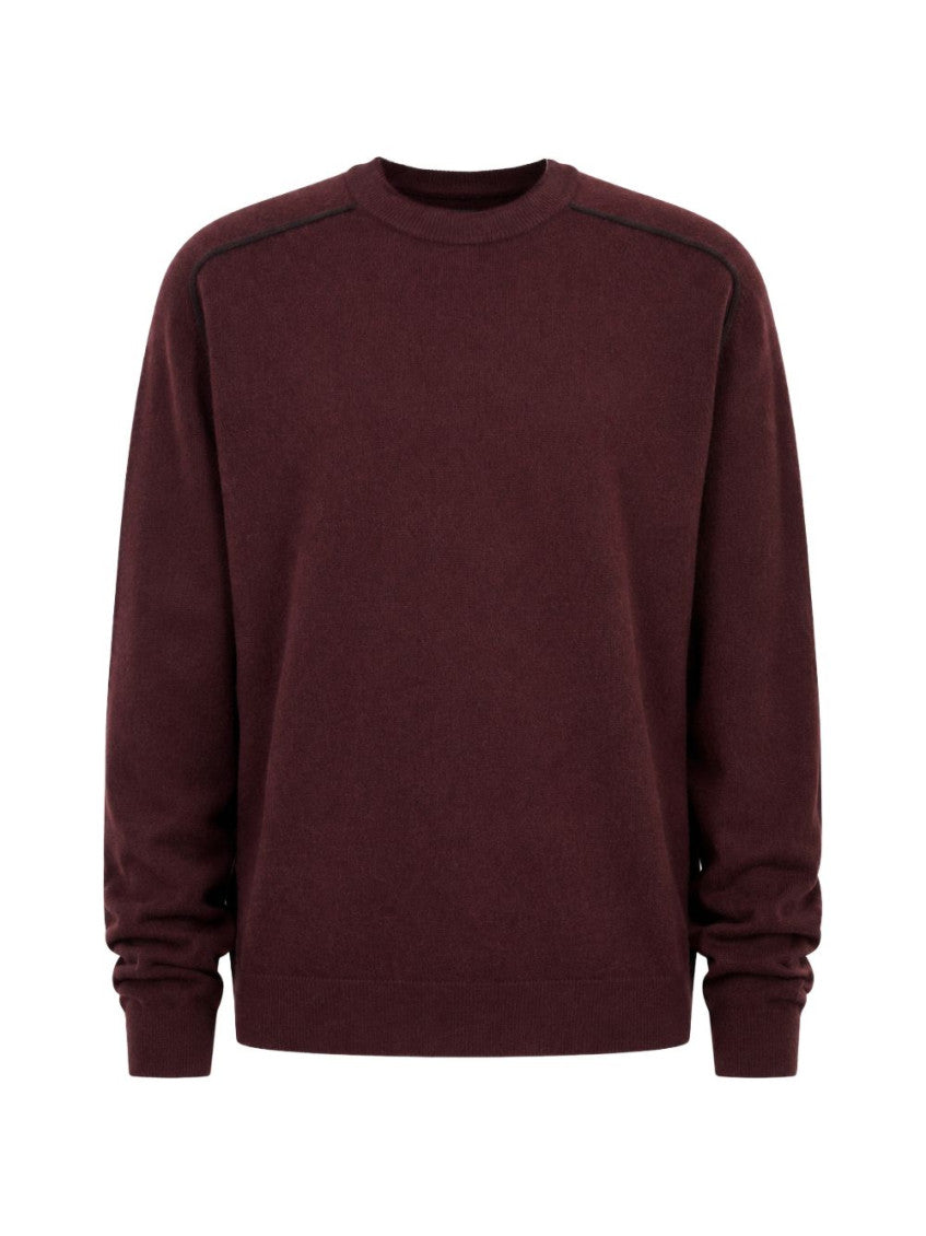 Maroon Crew Neck Sweater 1