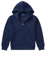 Boys Navy Blue Logo Hoodie 1