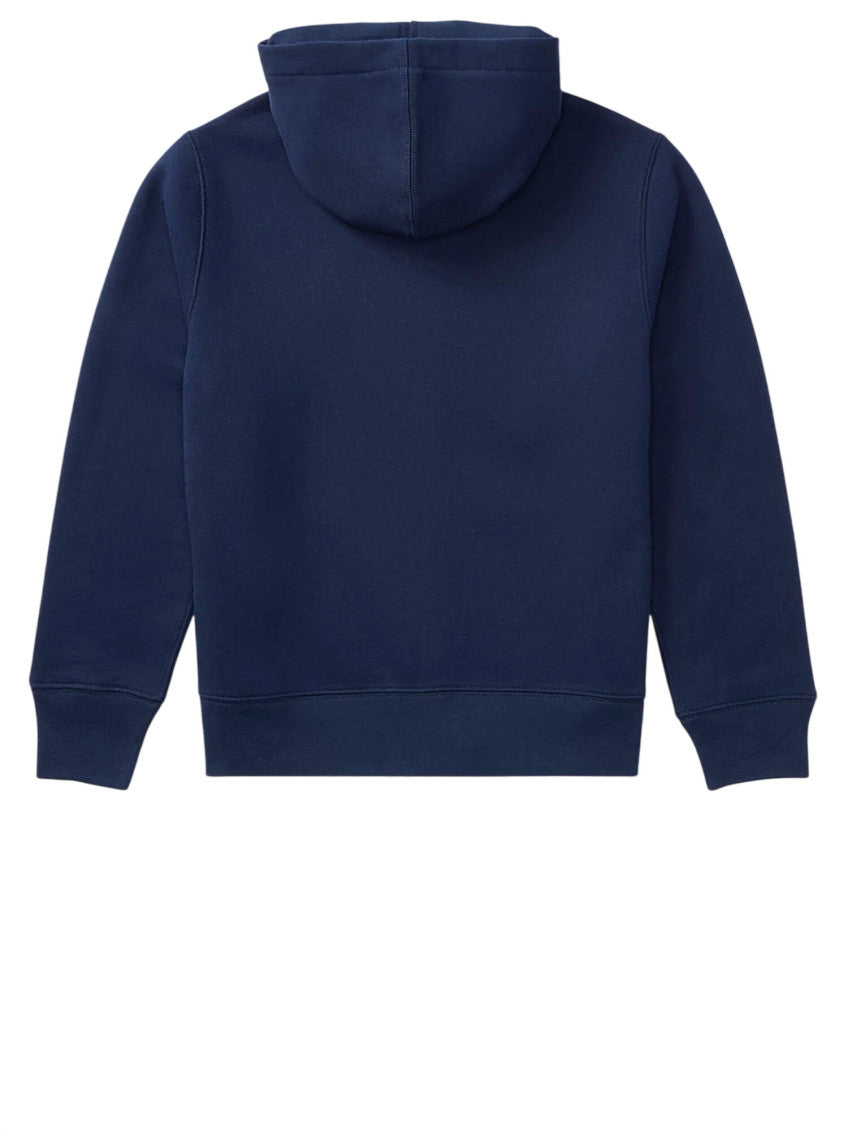 Boys Navy Blue Logo Hoodie 2