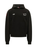 Black Logo Regular Hoodie 1
