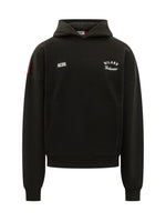 Black Logo Regular Hoodie 1