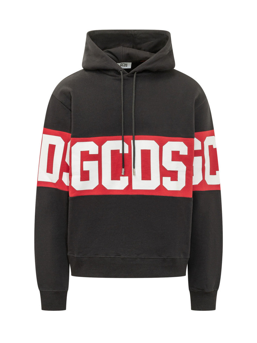 Black Graphic Logo Hoodie 1