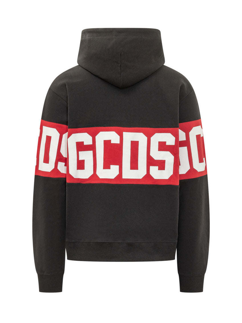 Black Graphic Logo Hoodie 2