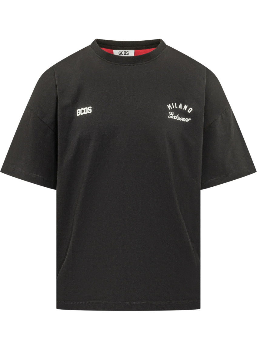 Black Crew Neck T-Shirt 1
