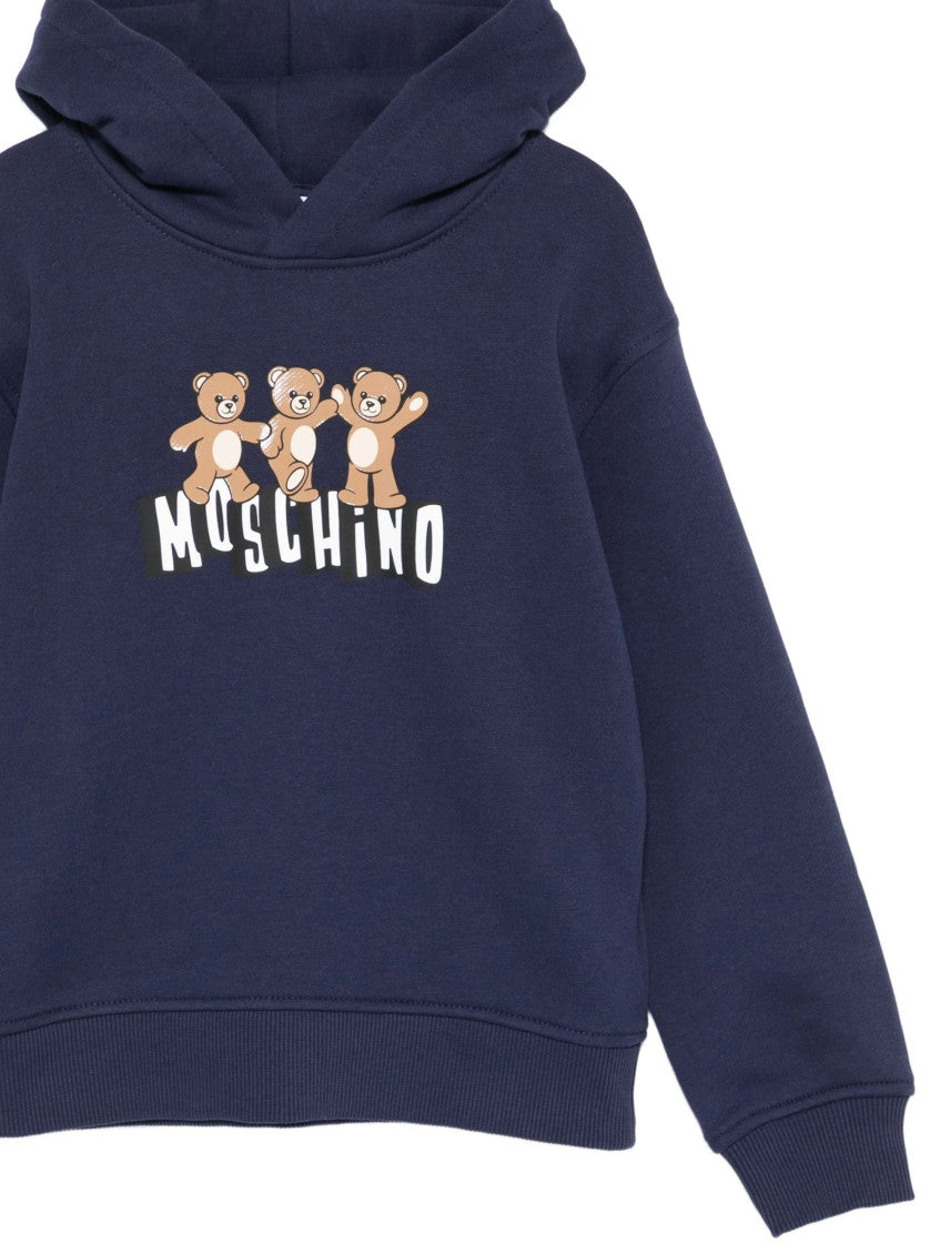 Navy Blue Graphic Hoodie 2