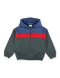 Boys Multicolor Color Block Hoodie 1