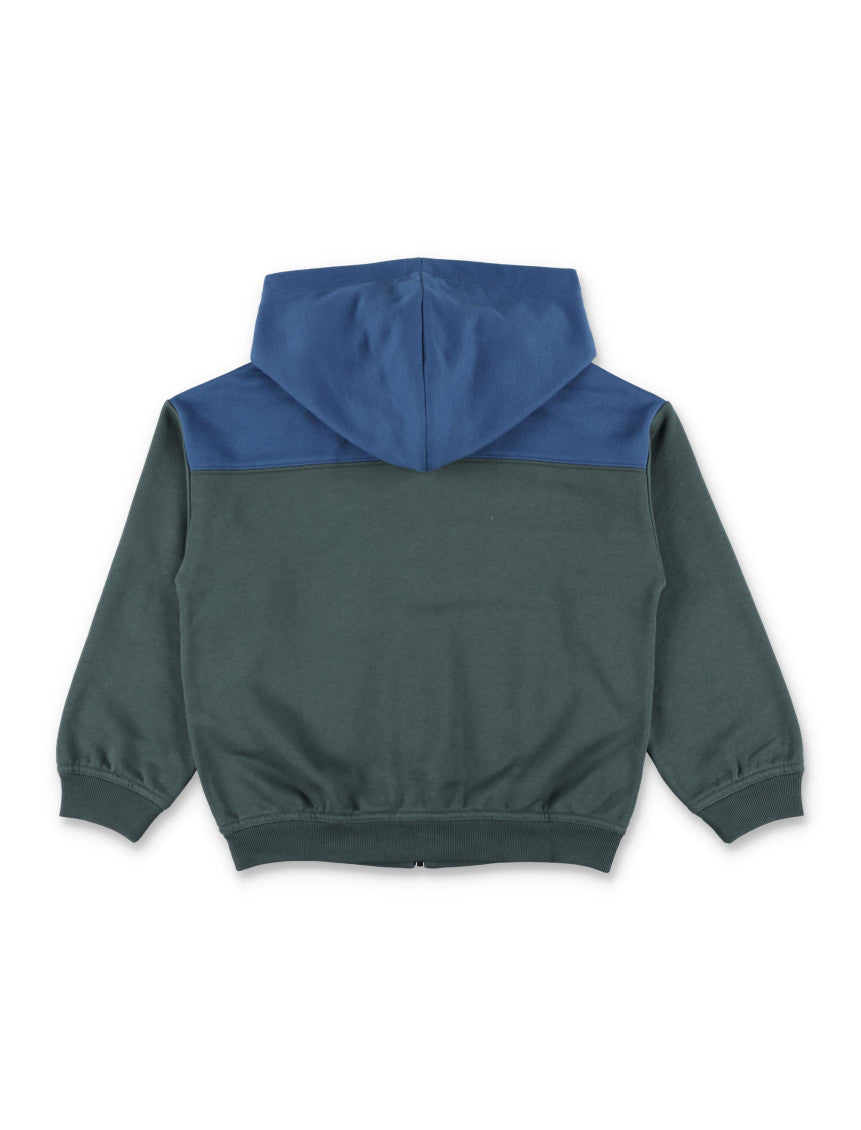 Boys Multicolor Color Block Hoodie 3