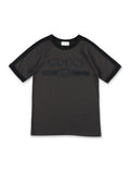 Boys Black Logo T-Shirt 1