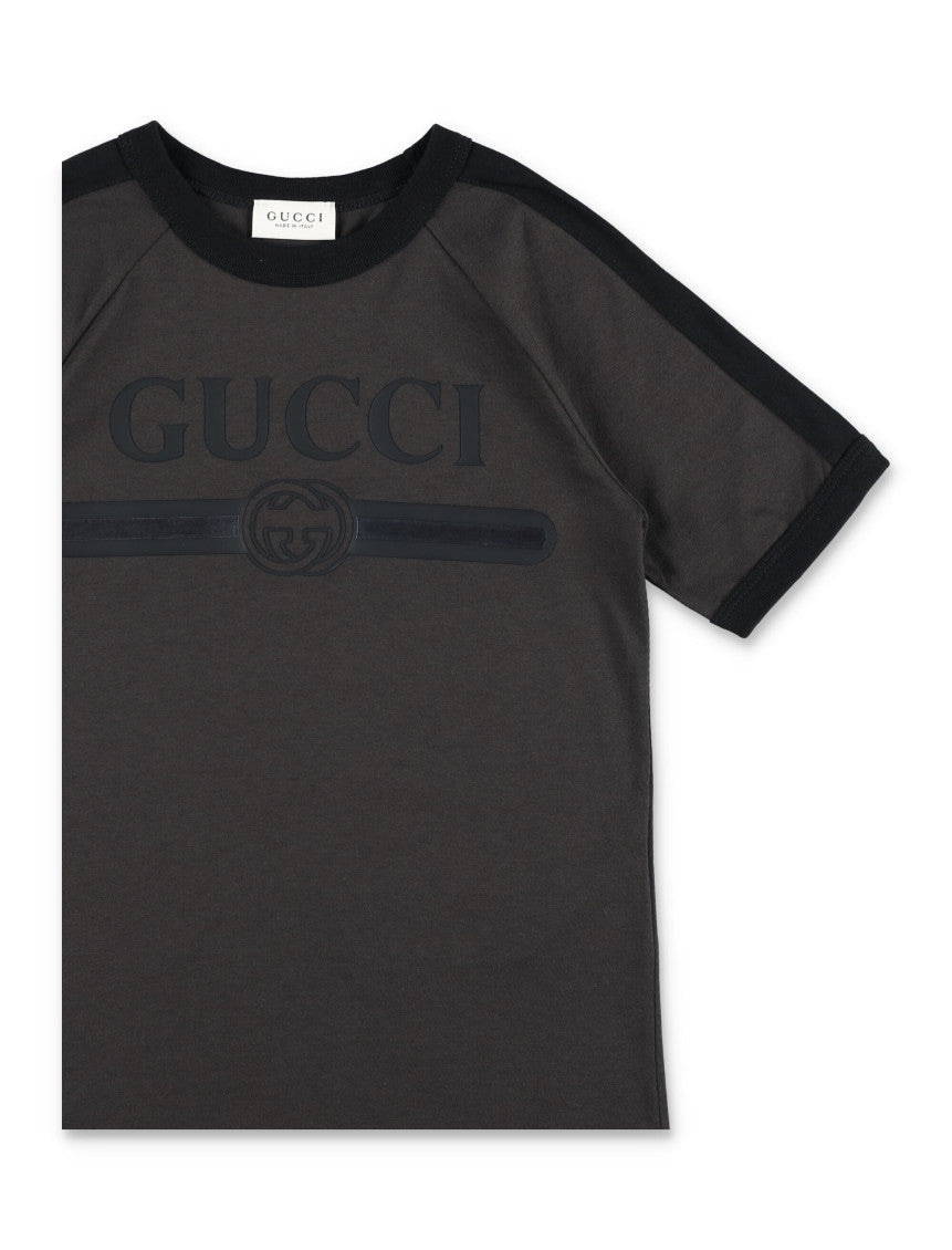 Boys Black Logo T-Shirt 2