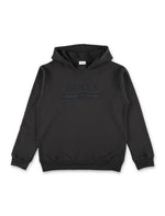 Boys Black Logo Hoodie 1