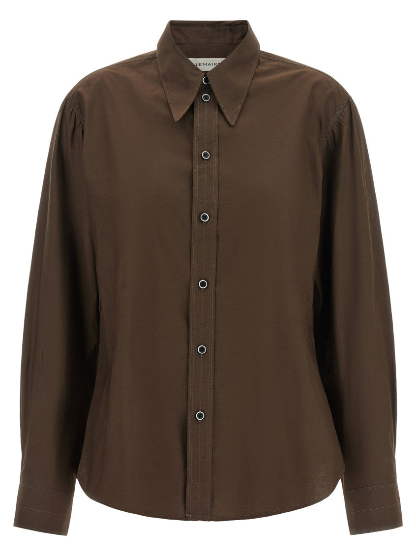 Brown Regular Solid Shirt 1