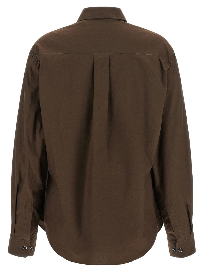 Brown Regular Solid Shirt 2