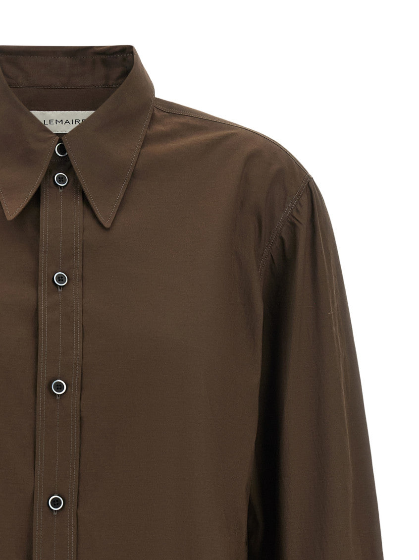 Brown Regular Solid Shirt 3