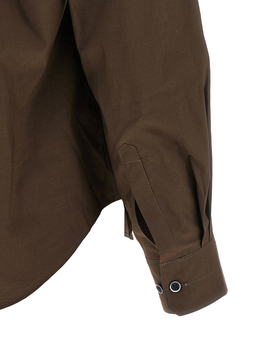 Brown Regular Solid Shirt 4