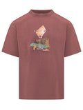 Red Crew Neck T-Shirt 1