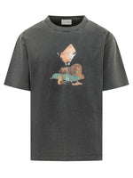 Dark Grey Graphic T-Shirt 1