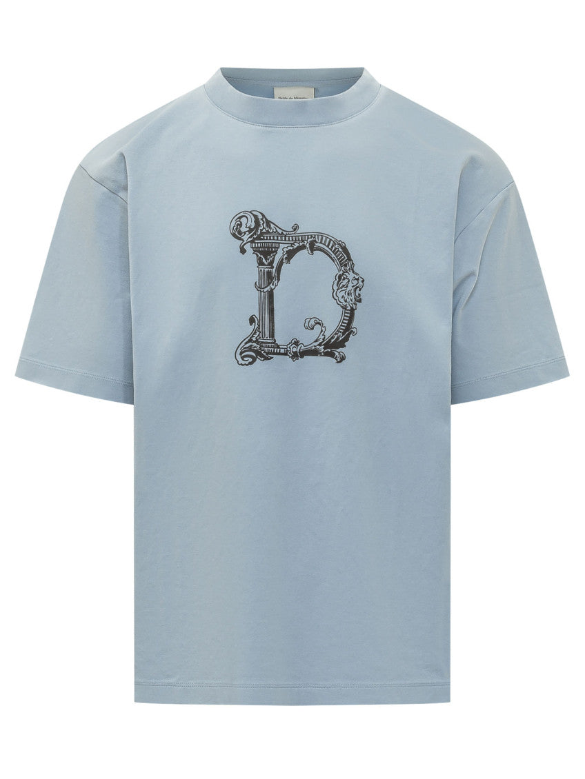Light Blue Graphic T-Shirt 1