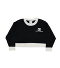 Girls Black Logo Sweaters 1