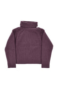 Girls Purple Knitted Sweater 1