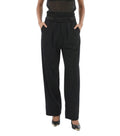 Black Relaxed Pleated Pants 1