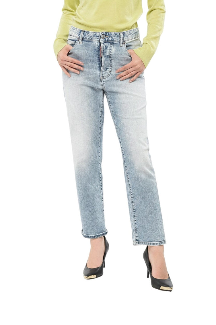 Blue Regular High Rise Jeans 1