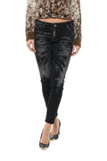 Black Skinny Low Rise Jeans 1