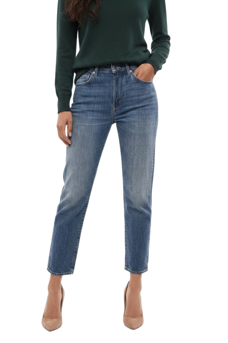 Blue Regular High Rise Jeans 1