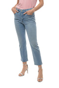 Blue Straight High Rise Jeans 1