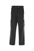 Grey Wool Cargo Pant 1