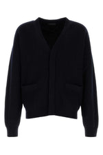 Navy Blue Cashmere Cardigan 1
